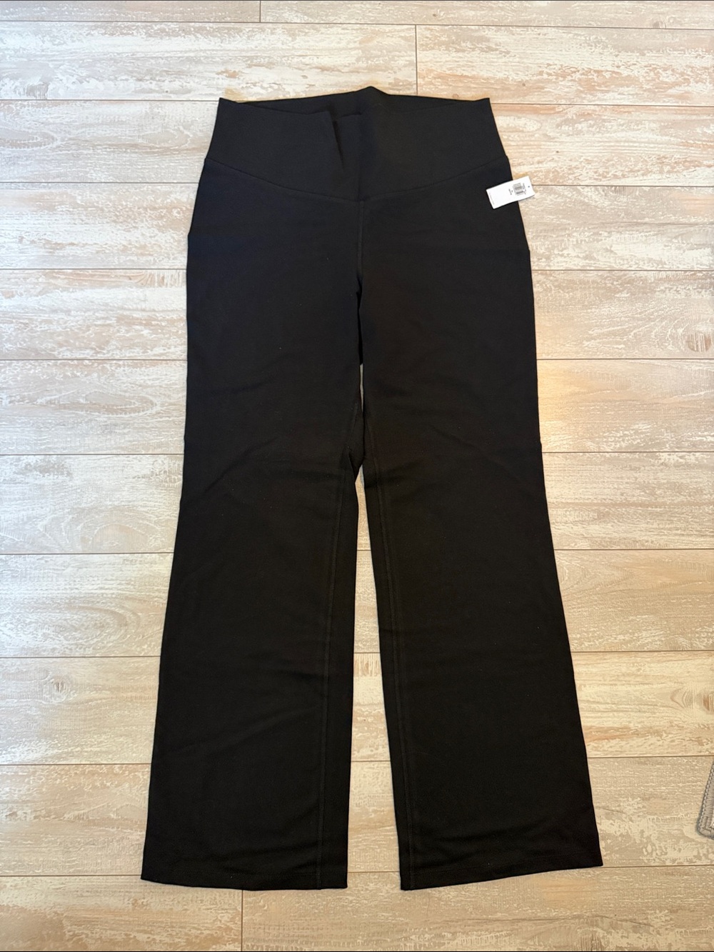 Old Navy PowerChill Black Boot Cut Leggings